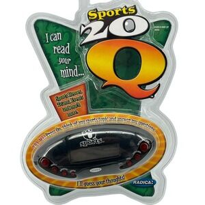 Sports 20 Questions Handheld Electronic Game Radica